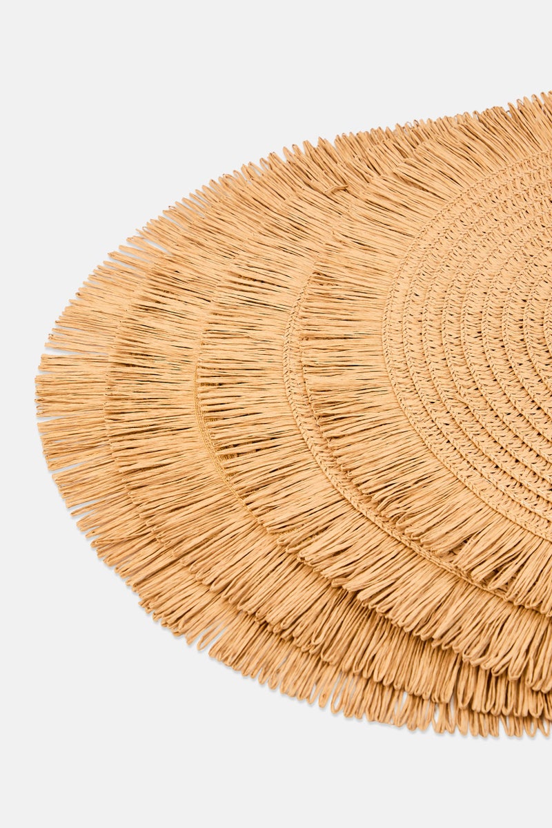 YOTO 4 Pieces Table Mats Set, Tan - Image 3